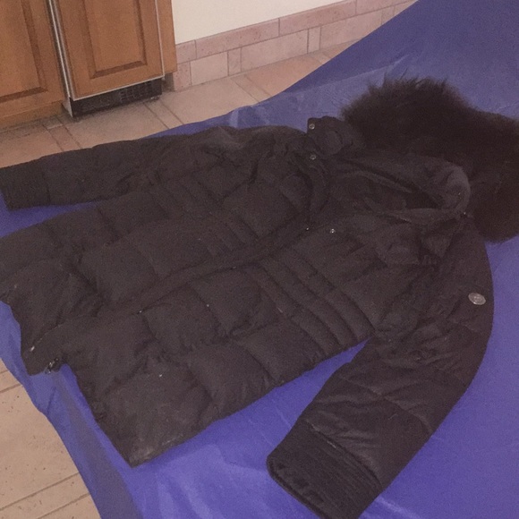 black feather jacket - Picture 2 of 5